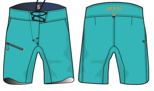 A70.17.020.cera DRYDOR Quantum Boardshort Wome