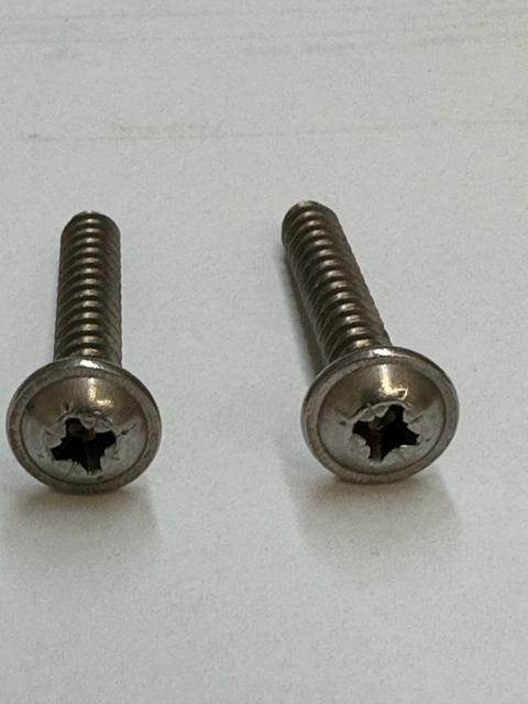 E23.21.012-1 ENSIS Footstrap Screw 5x30mm<br><small>Linsenkopf/PH2/1 Pack à 10 pcs</small>
