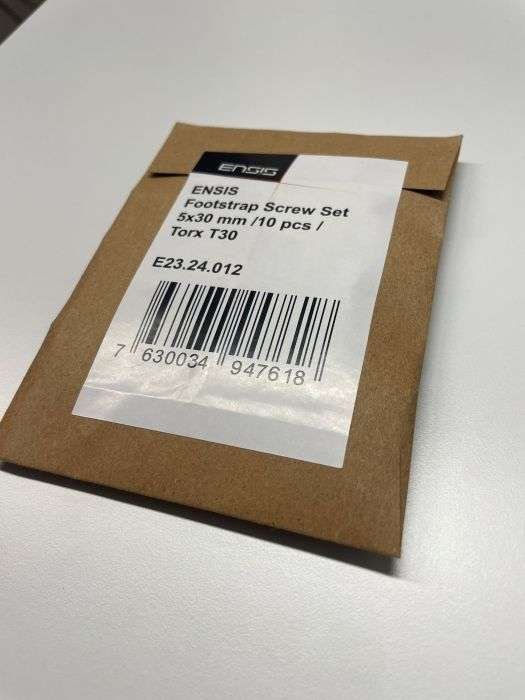 ENSIS Foostrap Screwset 5x30mm<br><small>10 pcs / for standard plugs</small>