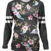Luau Black L/S Women