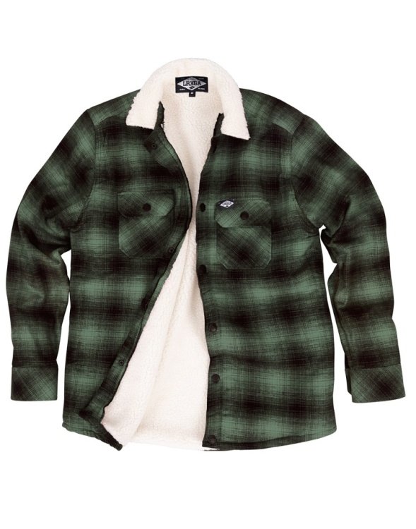 Sherpa Flannel JacketGreen