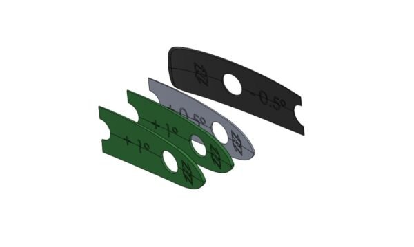 North Sonar Stabilizer ShimKitSet -0.5 bis +2.5 Grad