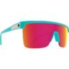 SPY Sonnenbrille Flynn 5050Happy Grey Green with Pink