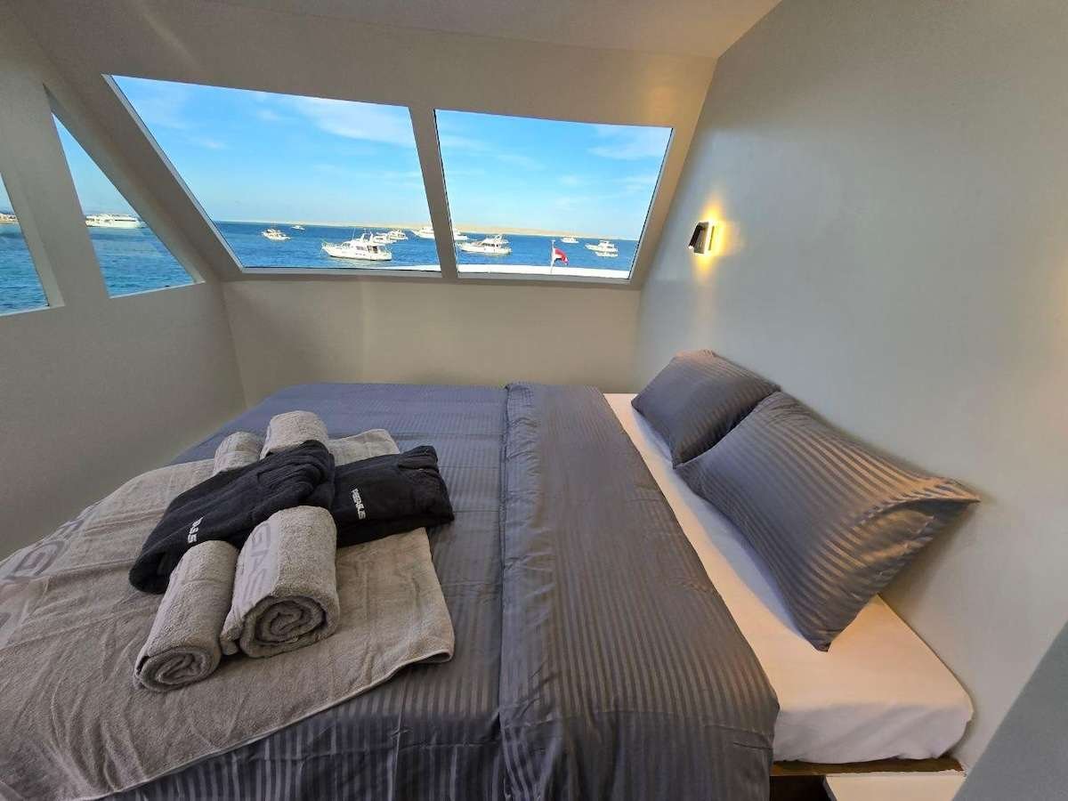 Luxury Yacht für Kite Safari