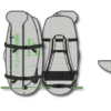 Indiana 5476SQ 3 Indiana Pump Foil Backpack 95