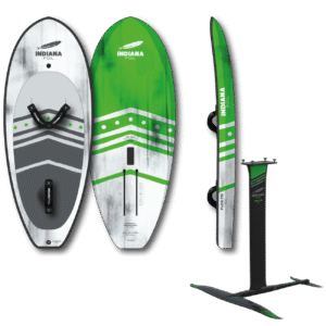 Indiana Wingfoil Set Flow 85L und Barracuda M Indiana Wingfoil Set Flow 85L mit Barracuda M Carbon Foil