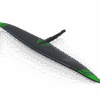 Indiana 3623SQ 2 Indiana Downwind Foil Barracuda XL Complete Carbon