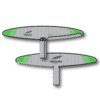 Indiana Foil MB Front Wing Dolphin L