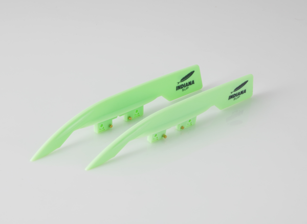 Indiana Long Tail River Click Fin 1'' (Set of 2)