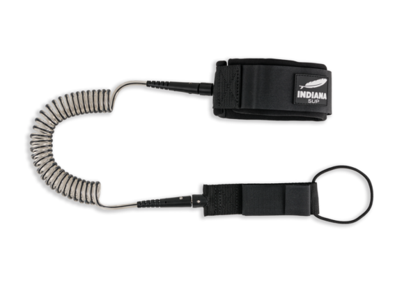 Indiana Coil Leash SUP black