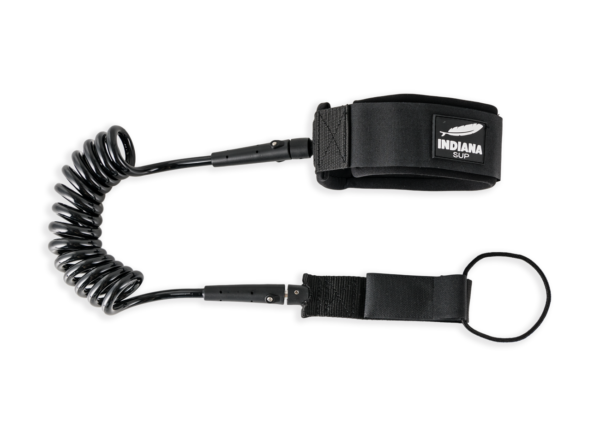 Indiana 5109SN 1 Indiana Heavy Duty Coil Leash 6.5' x 9mm