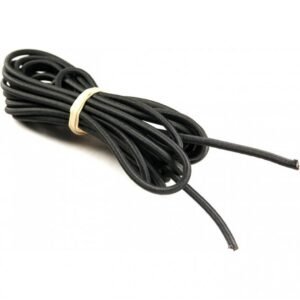 Indiana 5306PN 1 black Elastic Cord with clip (2.5m)
