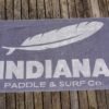 Indiana 5683SM 1 Indiana Logo Towel 90x170 cm black/grey