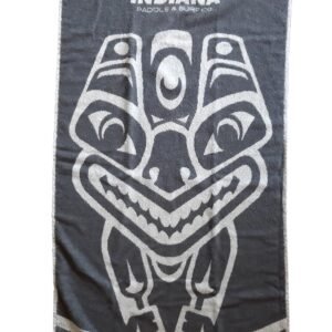 Indiana Beach Towel 70x140 cm black/grey