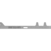 Indiana 8093SM 1 LIO-TEC Fin Box Filler 22 cm (one pair)