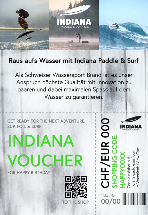Indiana 9953SM 1 Voucher 250 CHF/EUR