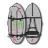 Indiana 5470SM 2 Indiana Pump Foil Backpack 4'0